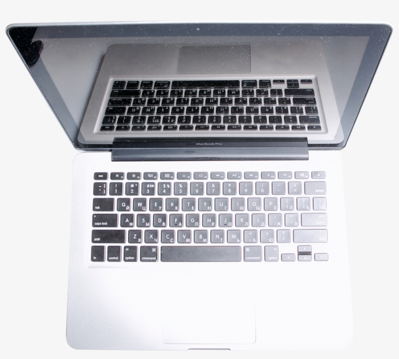 Laptop From Top Png, transparent png download