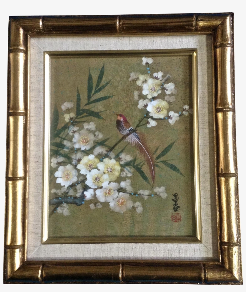 Watercolor Casein Painting On Cork Paper, Red Bird - Watercolor Painting, transparent png download