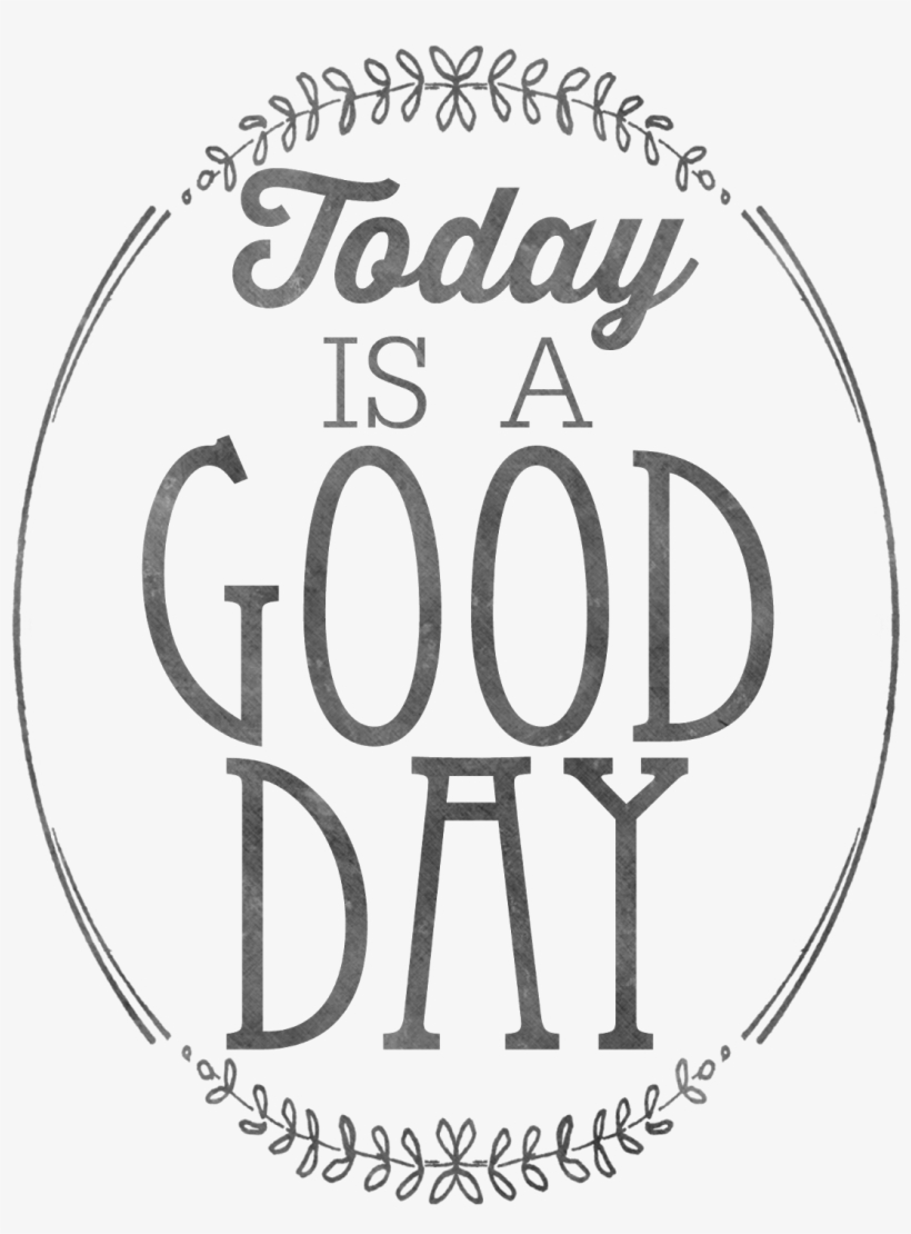Free "today Is A Good Day" Watercolor Printables By - Cheap Wall Sticker Creative Personalied English Letters, transparent png download