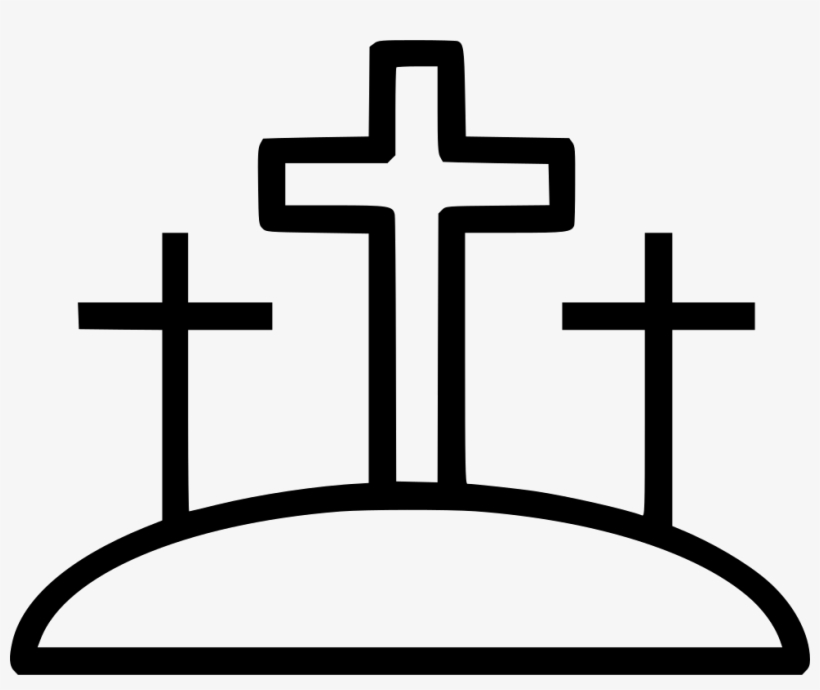 Calvary Cross Christian Jesus Comments - Jesus Icon Png Transparent, transparent png download