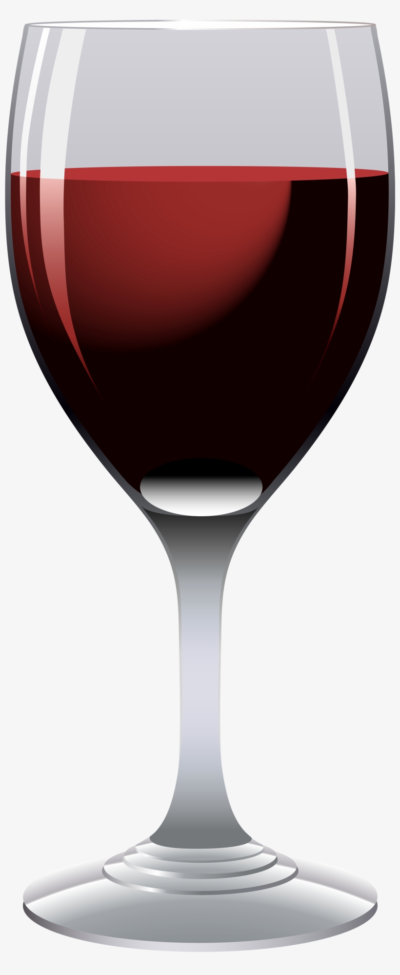 Red Wine Glass Png Clipart Image - Wine Glass Clipart Png, transparent png download