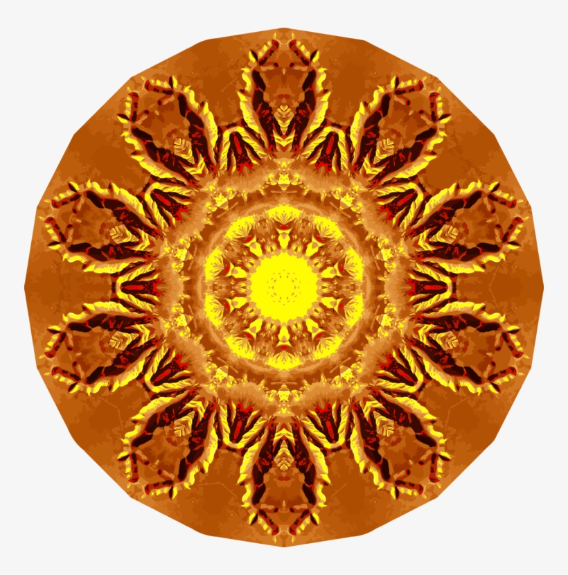 Circle Watercolor Painting Decal Drawing Paisley - Illustration, transparent png download