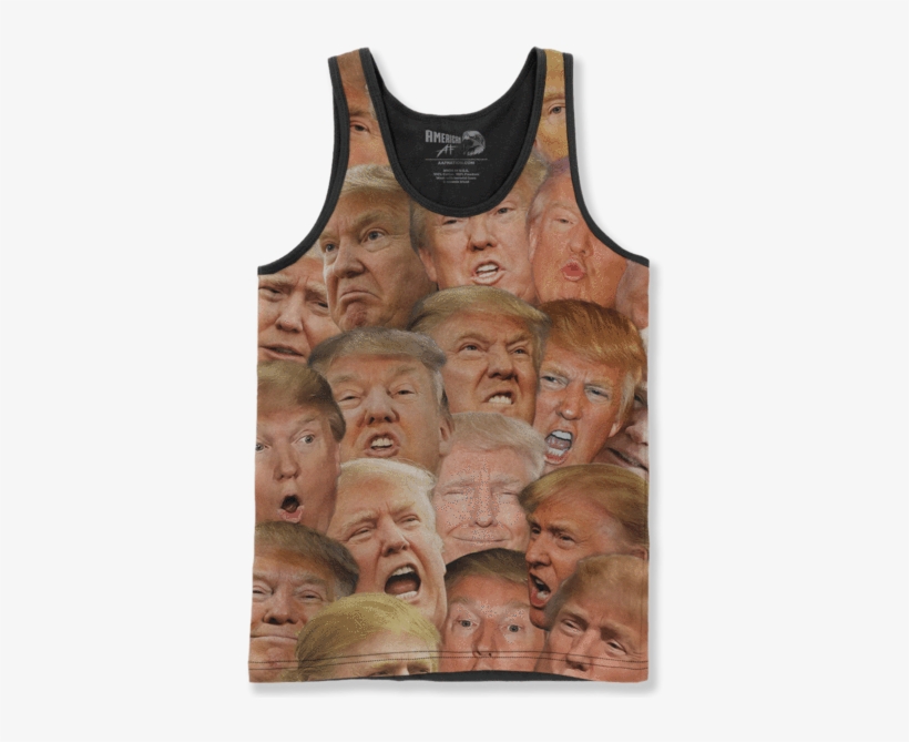 Trump Faces - Clint Nes - Unisex Tank / Sublimation / Xs, transparent png download