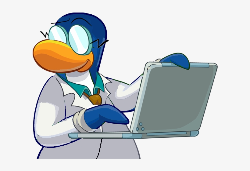 Gary Laptop - Club Penguin Laptop, transparent png download