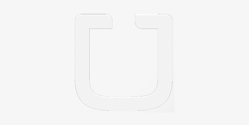 Uber Logo White Png, transparent png download