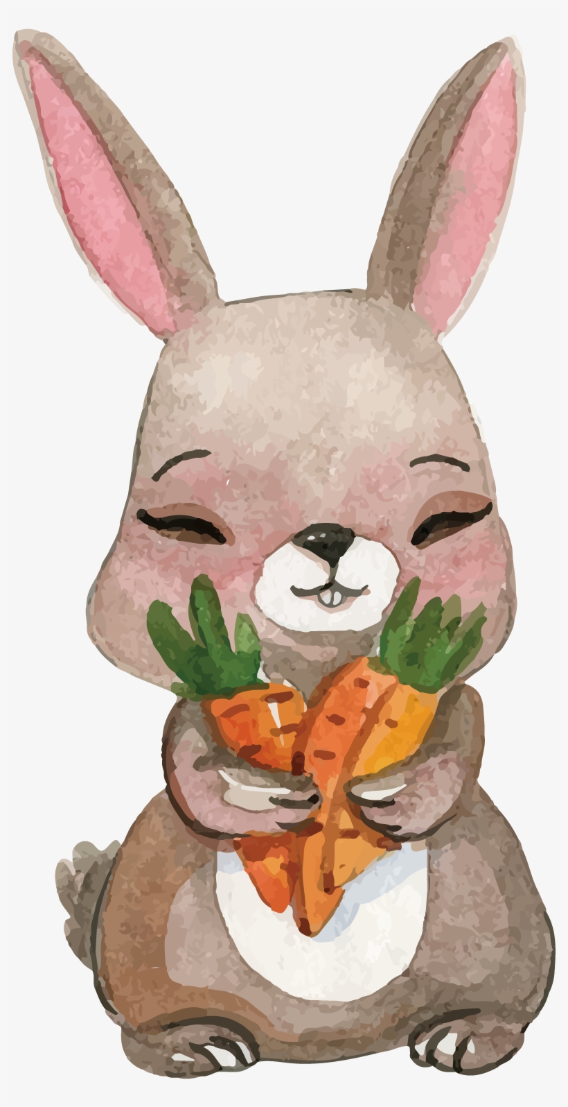 Cartoon Watercolor Painting Illustration - Illustration, transparent png download
