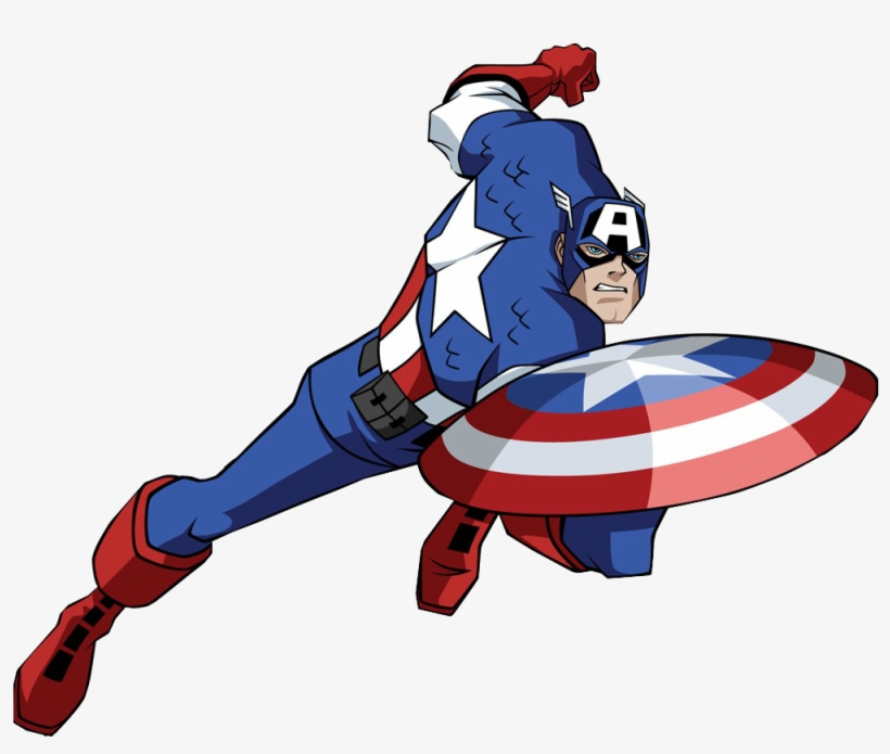 Comic Clipart Captin - Avengers: Earth's Mightiest Heroes, Vol. 3 [dvd], transparent png download