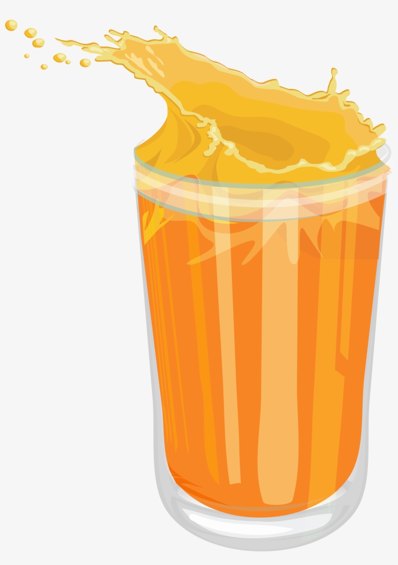 Fresh Orange Juice Png Clipart, transparent png download