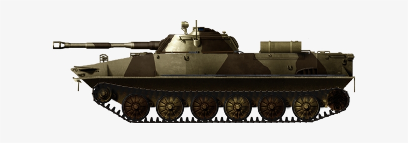 Military Tank Png Download Image - Pt 76 Atgm, transparent png download