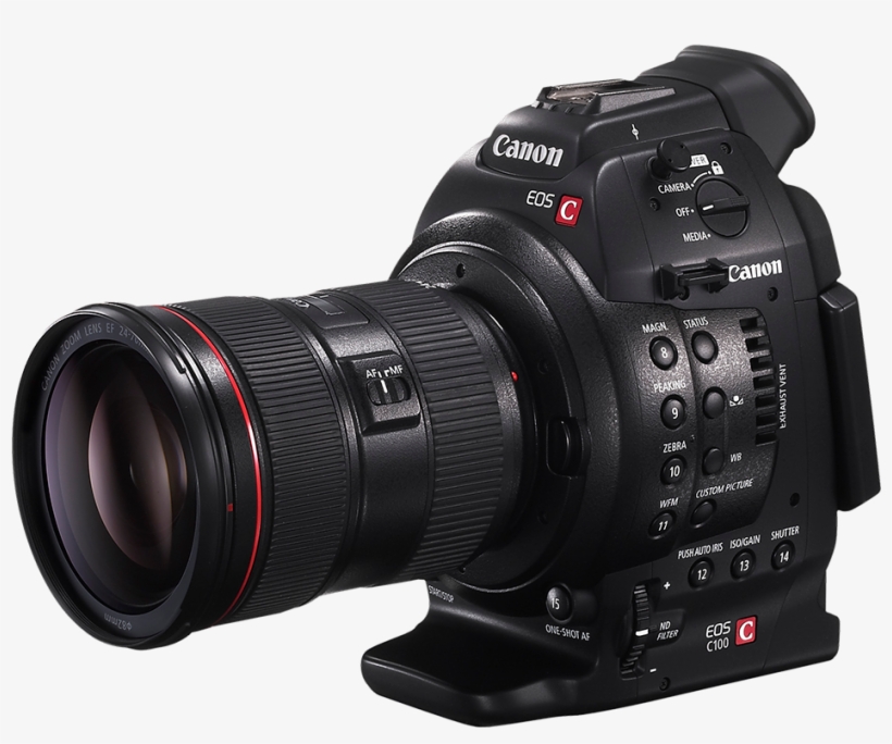Photo Camera High-quality Png - Canon C100 Mark Ii, transparent png download
