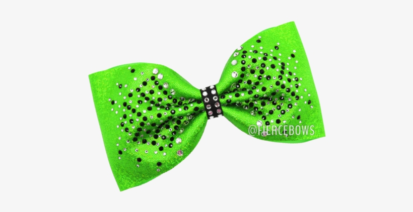 Gumdrop Rhinestone Tailless Bow - Polka Dot, transparent png download
