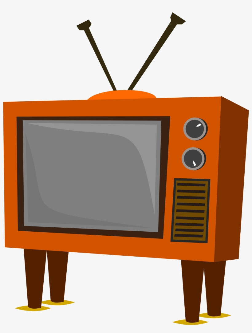 Graphic Free Stock Funky Old Big Image - Tv Clipart Png, transparent png download
