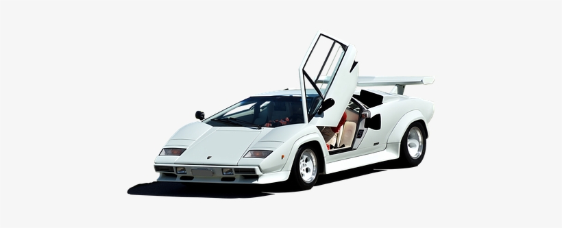Lamborghini, Countach, V12, Sportscar - Lamborghini Countach, transparent png download