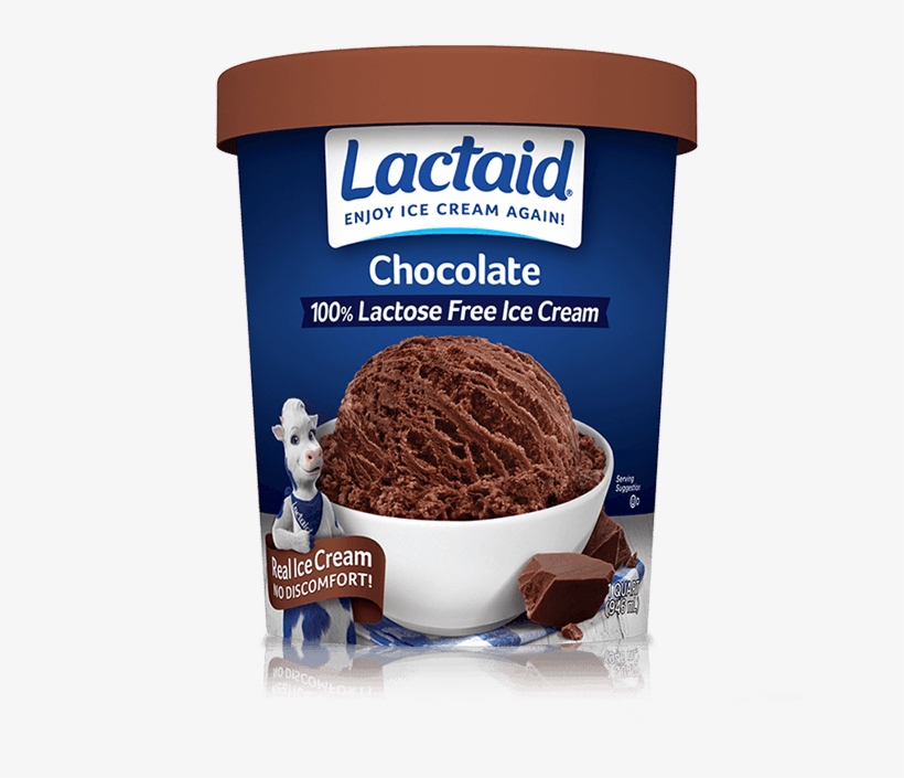 Lactaid® Chocolate Ice Cream - Lactaid Ice Cream, transparent png download