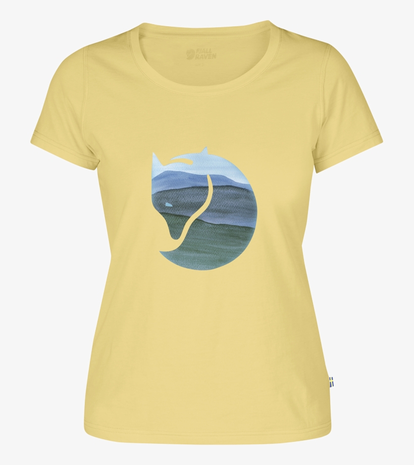 Watercolor Fox T-shirt W - Fjællræven T Shirt, transparent png download