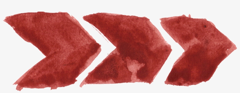 Free Download - Arrow Water Color Png, transparent png download