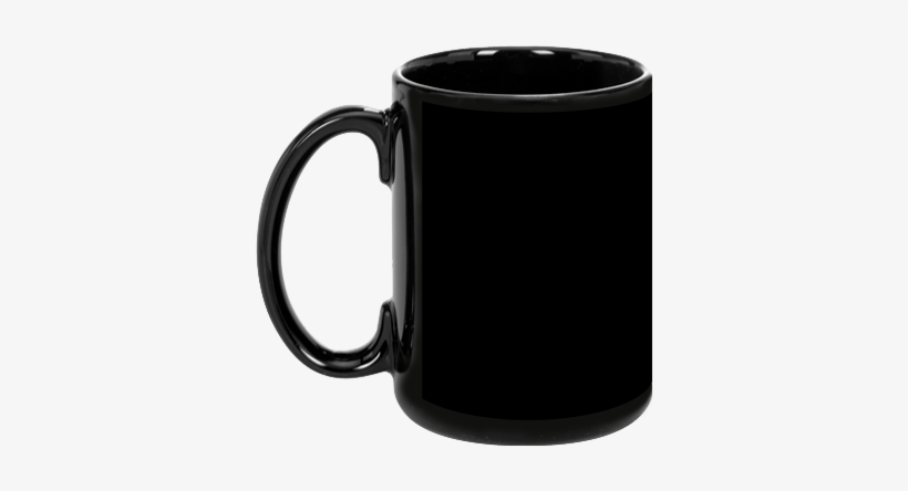 Black Coffee Mug Png Free - Mug, transparent png download