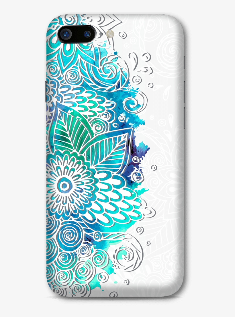 Blue Watercolor Flowers White Background - Posterazzi Be Still Poster Print By Kimberly Allen, transparent png download