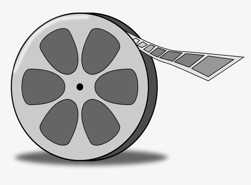 Movie Free To Use Cliparts - Clip Art Movie Reel, transparent png download