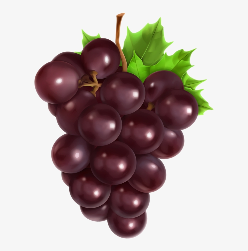 Фотки Food Clipart, Clipart Images, Vector Design, - Grapes Illustration, transparent png download