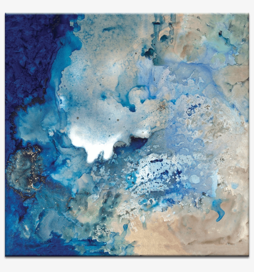 Glow Beyond Blue - Painting, transparent png download