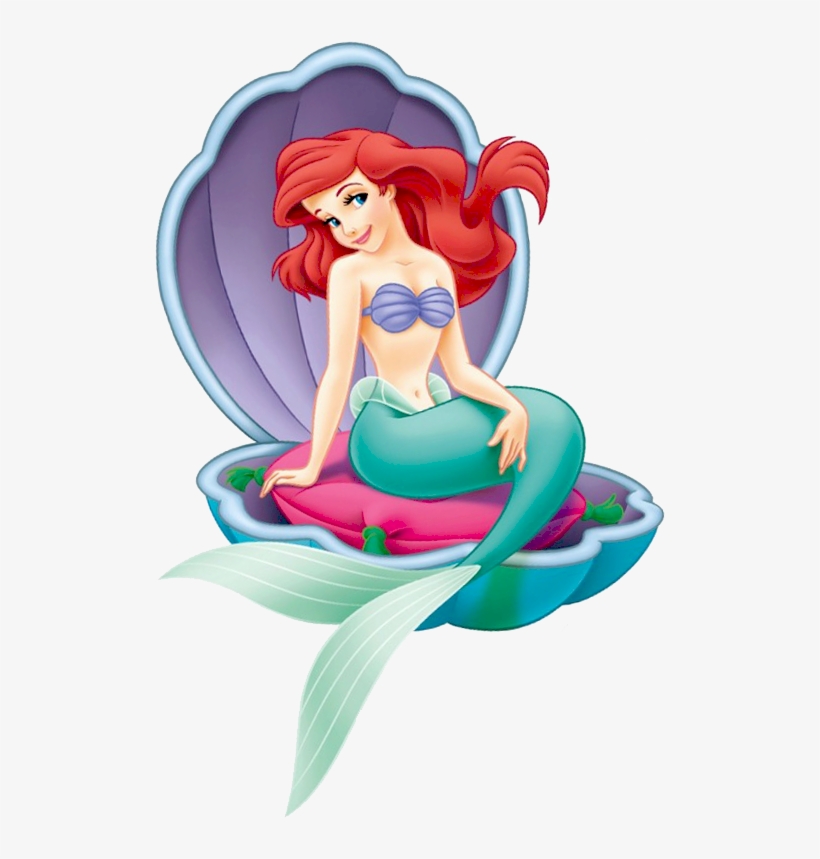 Clip Transparent Ariel Disney Princess Youtube Clip - Clip Art Little Mermaid, transparent png download