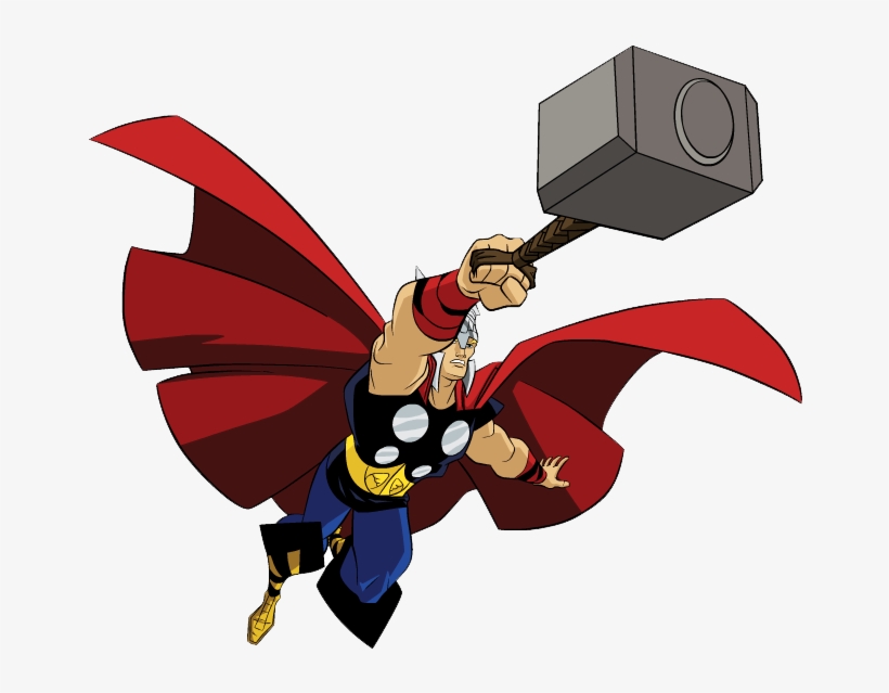 Marvel Thor Free Clipart Free - Thor Clipart, transparent png download