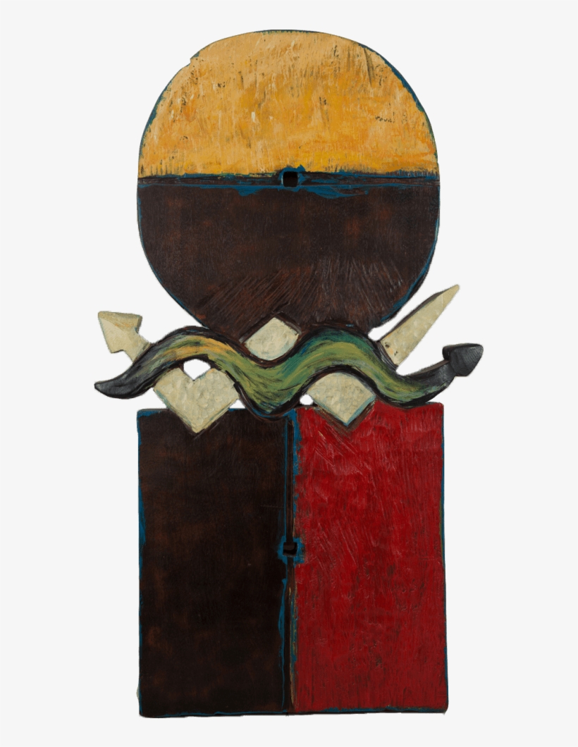 Serpents Dividing The Circle And Square - Plywood, transparent png download