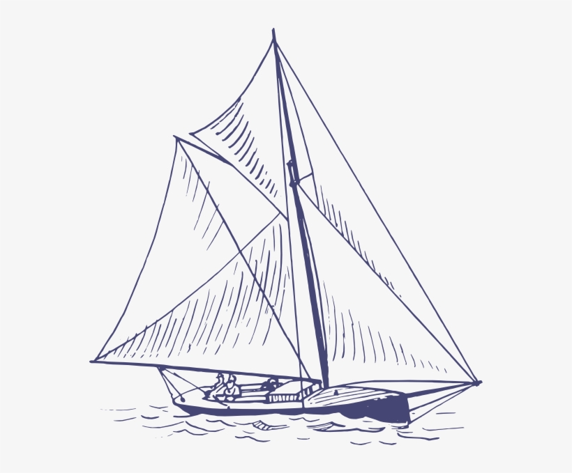 How To Set Use Blue Yacht Svg Vector, transparent png download