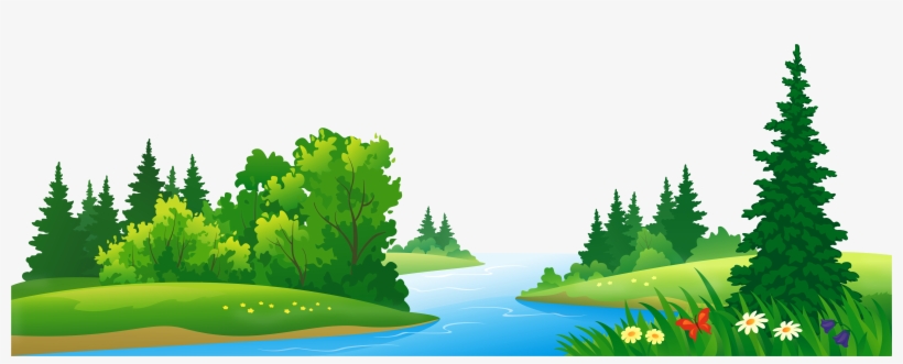 Grass Lake And Trees Transparent Png Clipart Forest Clipart Png Transparent Png 600x237 Free Download On Nicepng