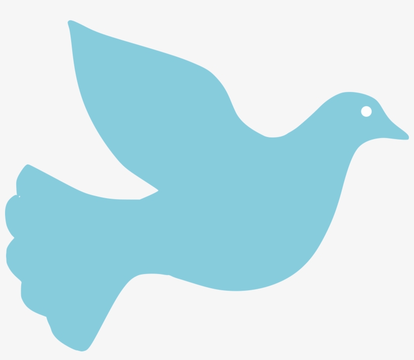 Big Image - Dove Silhouette, transparent png download