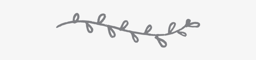 Menu - Line Separator Leaves Png, transparent png download