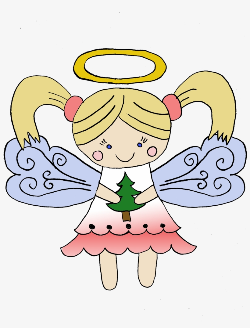 Clip Angel Png Hd Mart - Christmas Angel Hd, transparent png download