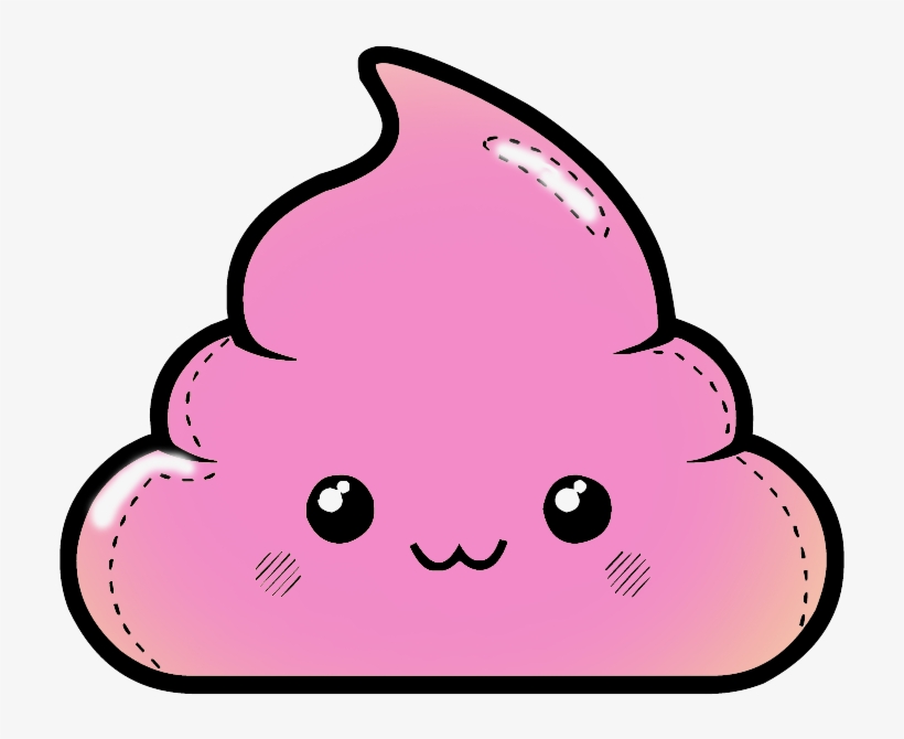 Graphic Library Library Kumpulan Clipart New Kawaii - Kawaii Poo, transparent png download