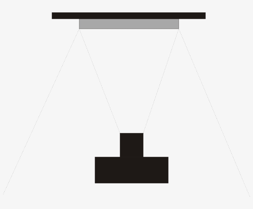 The Dotted Lines Connecting The Camera Show The Angles - Photographing Artwork Without Reflections, transparent png download