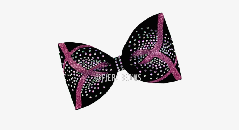 Bending The Rules Rhinestone Tailless Bow - Watercolor Painting, transparent png download