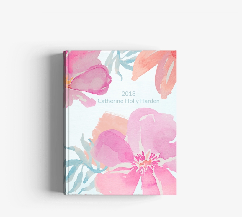 Zazzle Watercolor-rosa Blume Runder Aufkleber, transparent png download