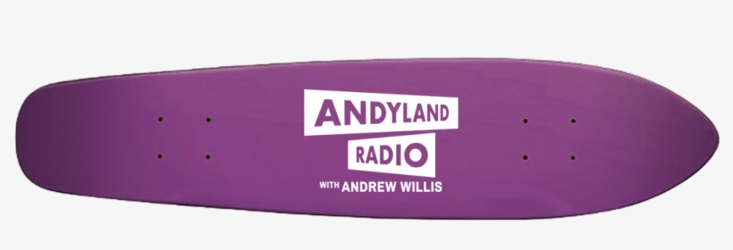 Official Andyland Radio Skateboard, transparent png download