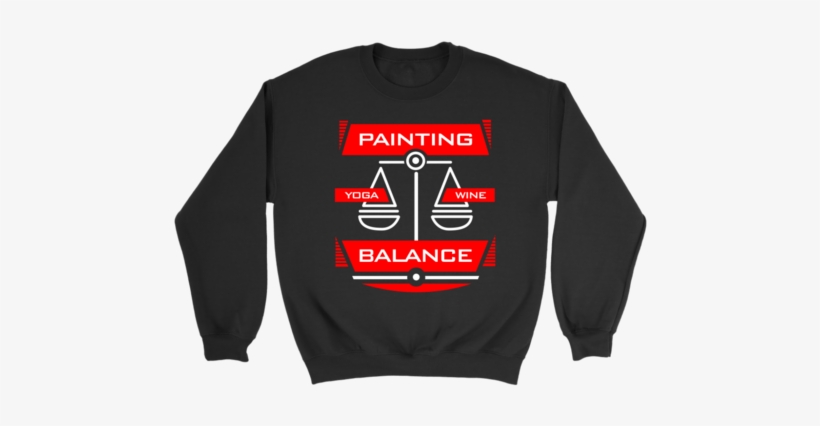 Painting Balance Equals Yoga & Wine - Funny Trick Or Treat Scary Halloween Pumpkin Witch, transparent png download
