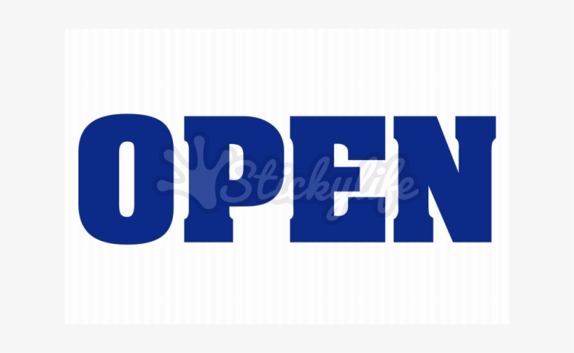 Open Closed Corrugated Sign - Bitter End Self Titled, transparent png download