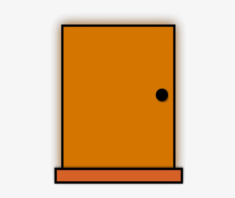 Image Of Closed Door Clipart Closed Sign On Door Notice - Clip Art, transparent png download