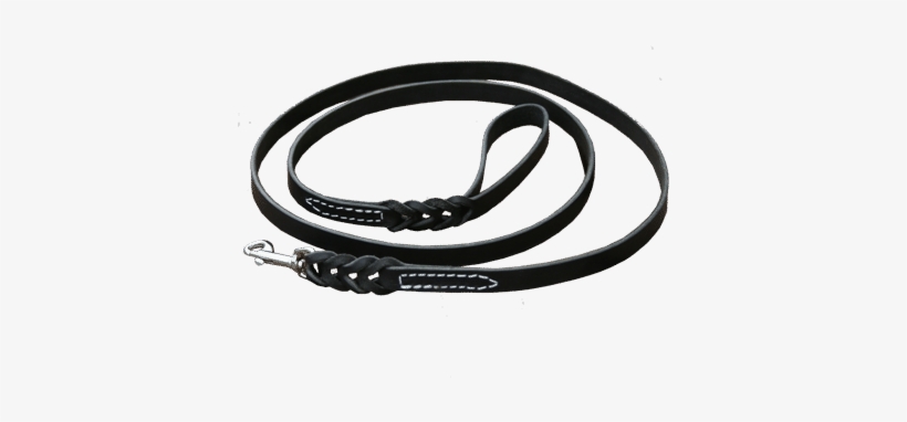 Braided Leather Leash 5/8 Inch X 6 Feet Long - Braided Leather Leash, transparent png download