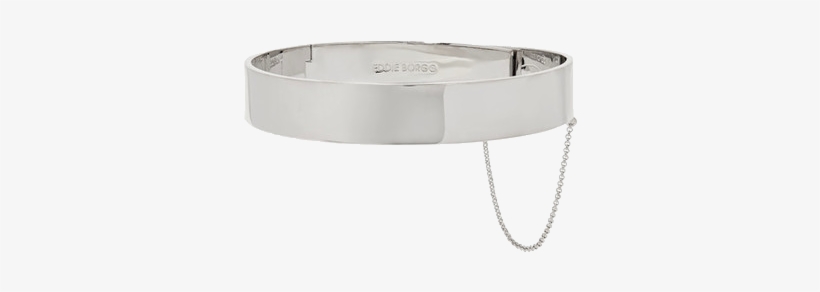 Safety Chain Rhodium-plated Choker - Lobster Clasp, transparent png download
