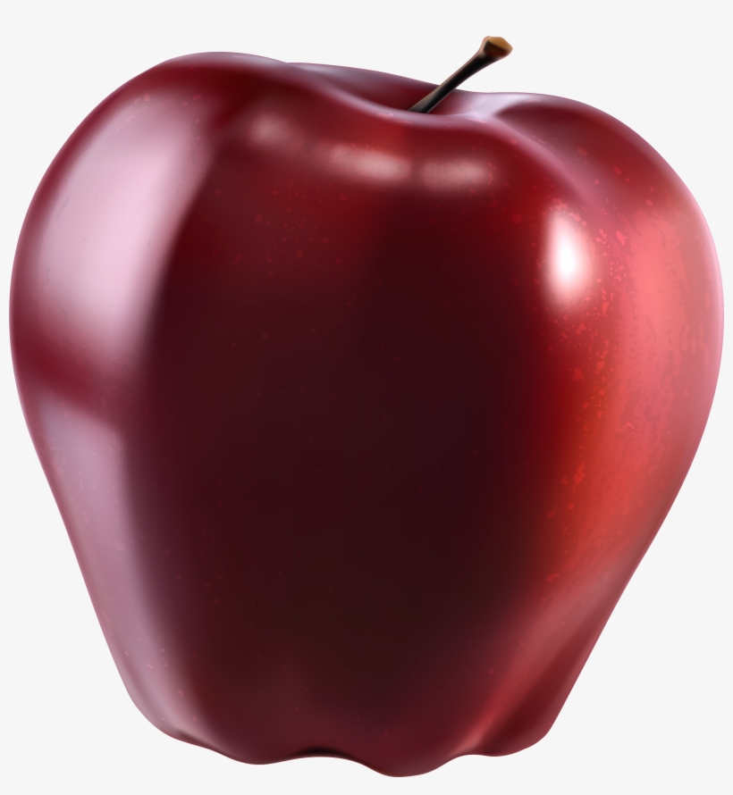 Red Apple Fruit Png, transparent png download
