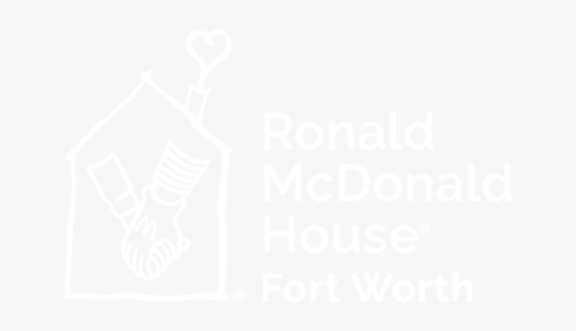 Menu - Ronald Mcdonald House White Logo, transparent png download
