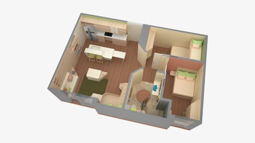 Texas A&m Students Help With Designs For New Ronald - Floor Plan, transparent png download