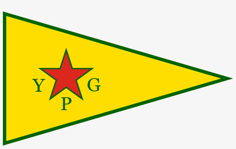 People's Protection Units Flag - People's Protection Unit Flag, transparent png download