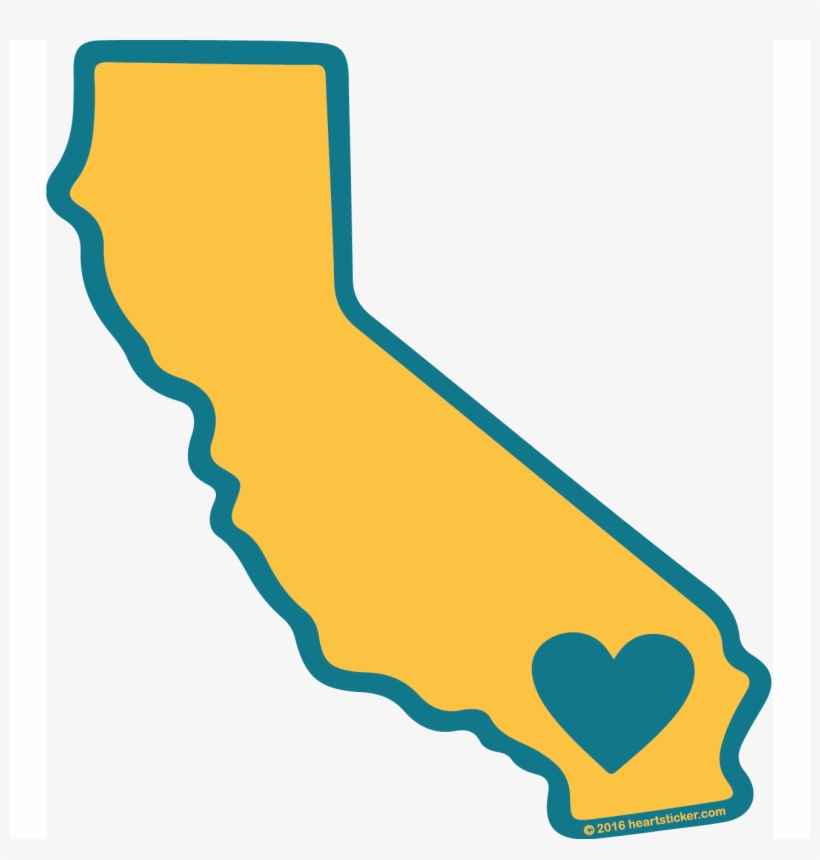 Heart In California State - Cliffs Of Moher, transparent png download