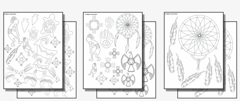 Stick 'n Burn Traditional Native American Designs Pack - Art, transparent png download