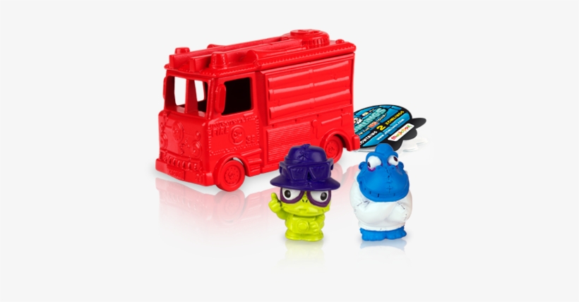 Zomlings Series 5 Fire Truck - Zomlings Fire Station, transparent png download